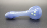 4.5" Milky Hand Pipe Puffin Peacock Boutique