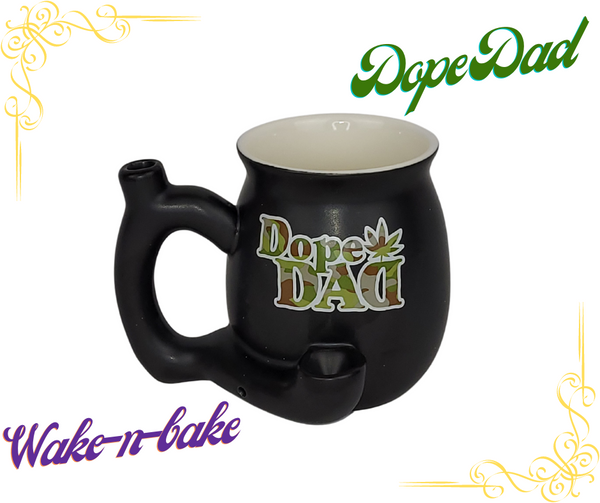 Dope Dad Pipe Mug Camo - Shag Alternative Superstore