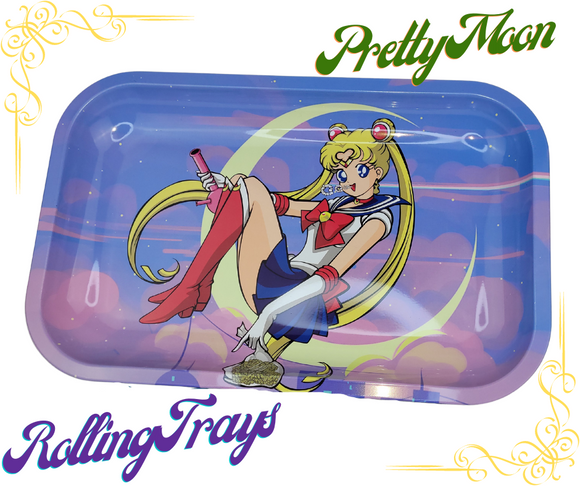 Pot smoking sailor rolling tray - Puffin Peacock Boutique
